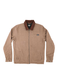 Free On The Streets Work Jacket darksand Vorderansicht