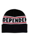 Bar Logo Skull Cap black Vorderansicht
