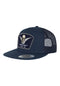 Afterlight Mesh High Trucker Snapback navy Vorderansicht