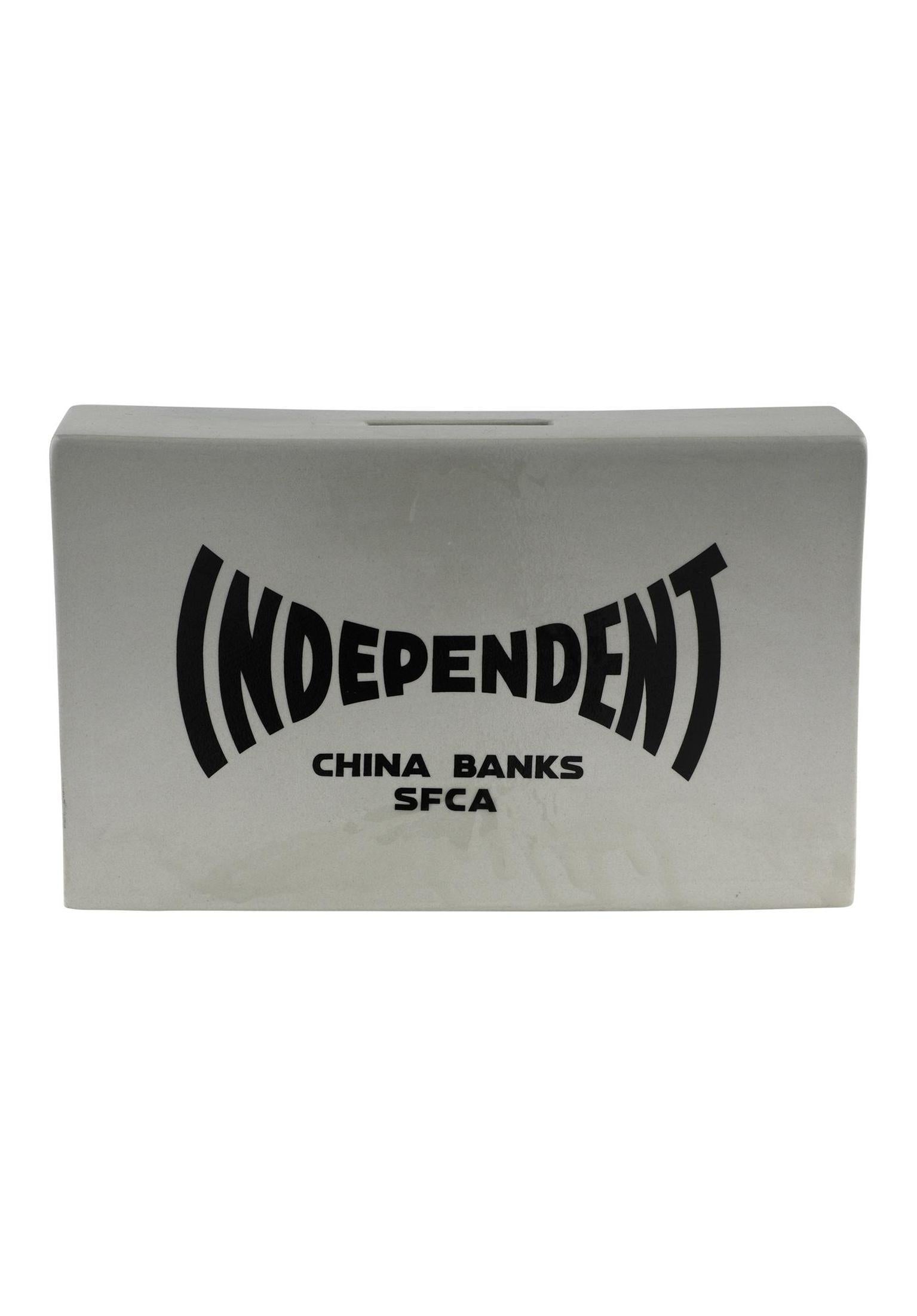 LPR China Bank Coin cement grey Rueckenansicht