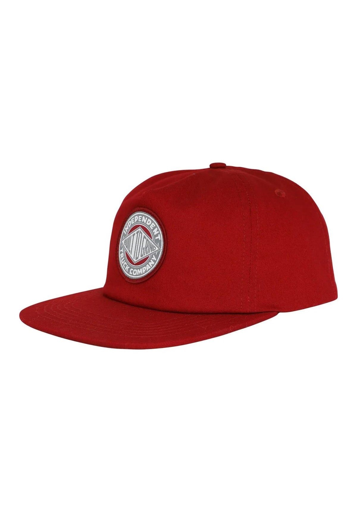 BTG Summit Unstructured Mid-Profil Snapback cardinal Vorderansicht