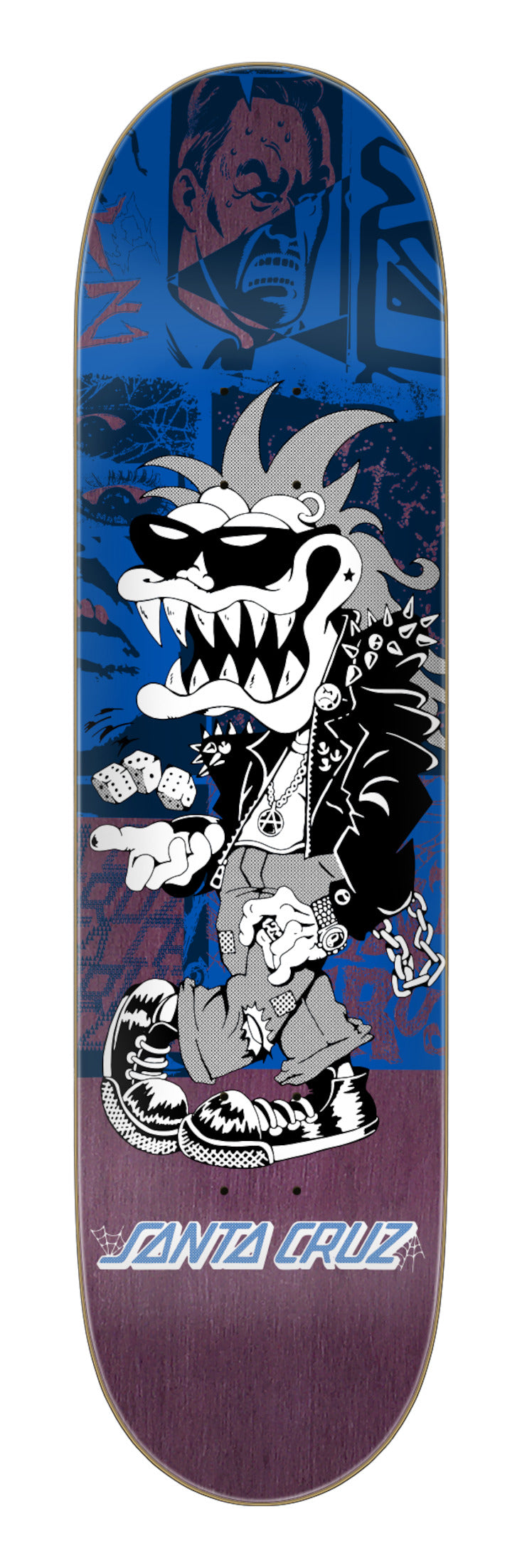 Check Gremlin FeelBase blue-purple Vorderansicht