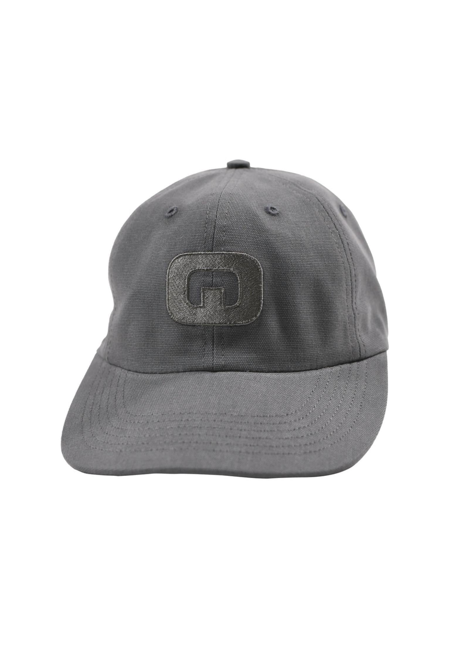 Cue 6-Panel Canvas Self-Fabric Closure graphite Vorderansicht