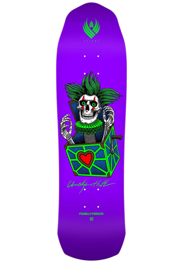 Flight Pro Shape 317 Chris Hiett Skull purple Vorderansicht