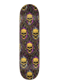 Bonehead Webbed black-purple Rueckenansicht