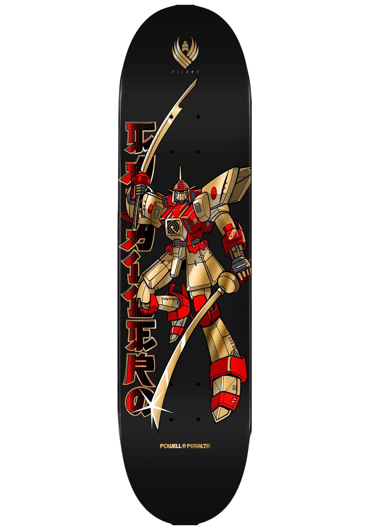 Flight Pro Steve Caballero Gundam New K26 Concave black-goldfoil Vorderansicht