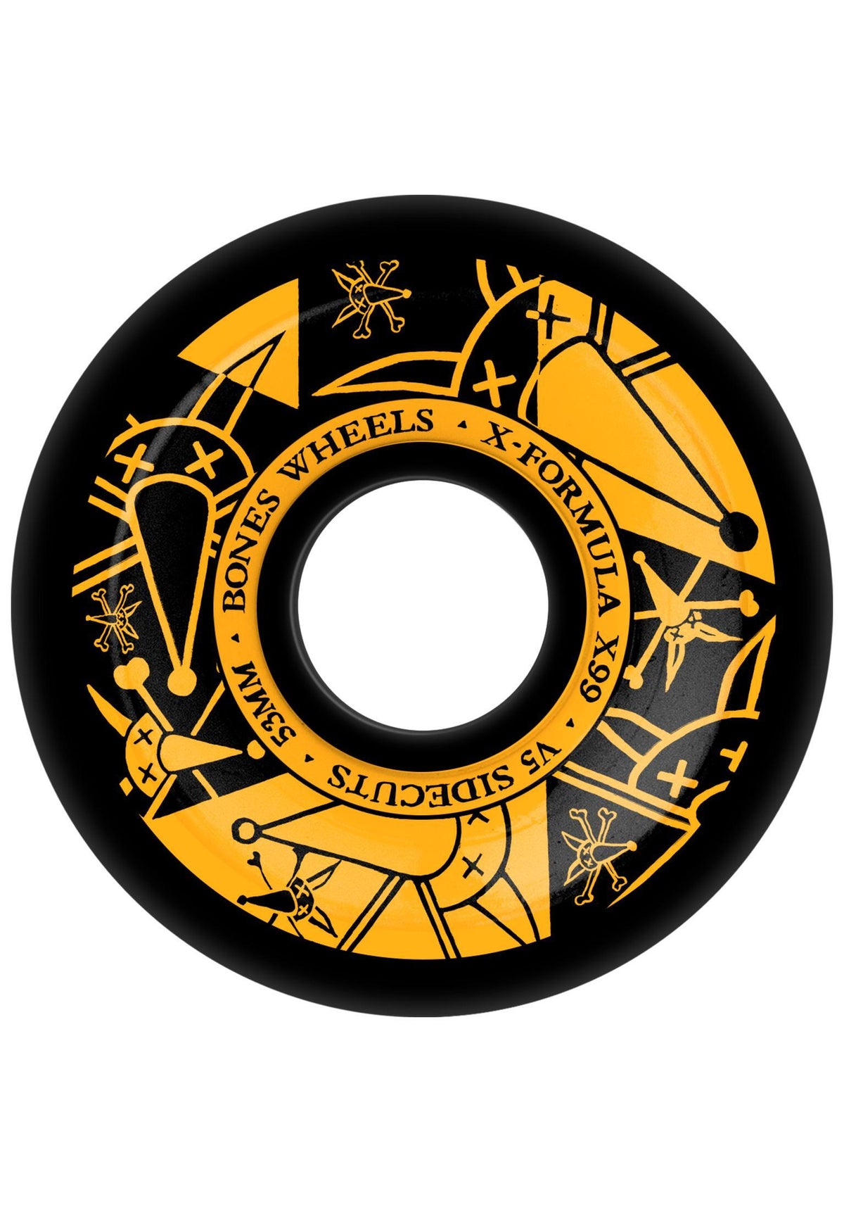 X-Formula 99A Vato Noir V5 Sidecut black Vorderansicht