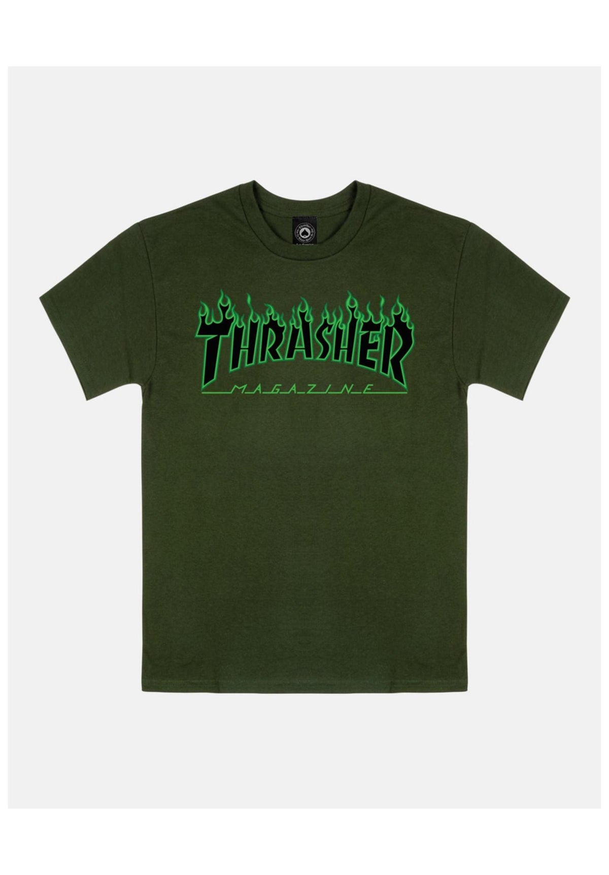 Flame forestgreen-green Vorderansicht