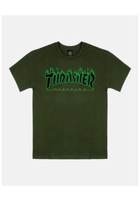 Flame forestgreen-green Vorderansicht