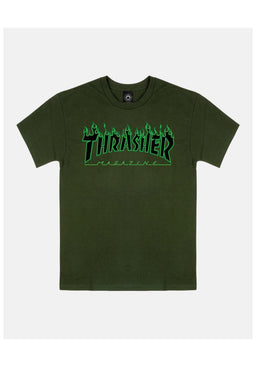 Flame forestgreen-green Vorderansicht