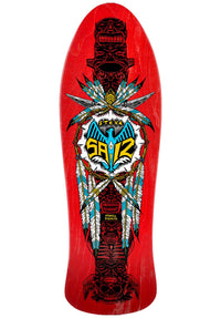 Steve Saiz Totem Reissue red-stain Vorderansicht