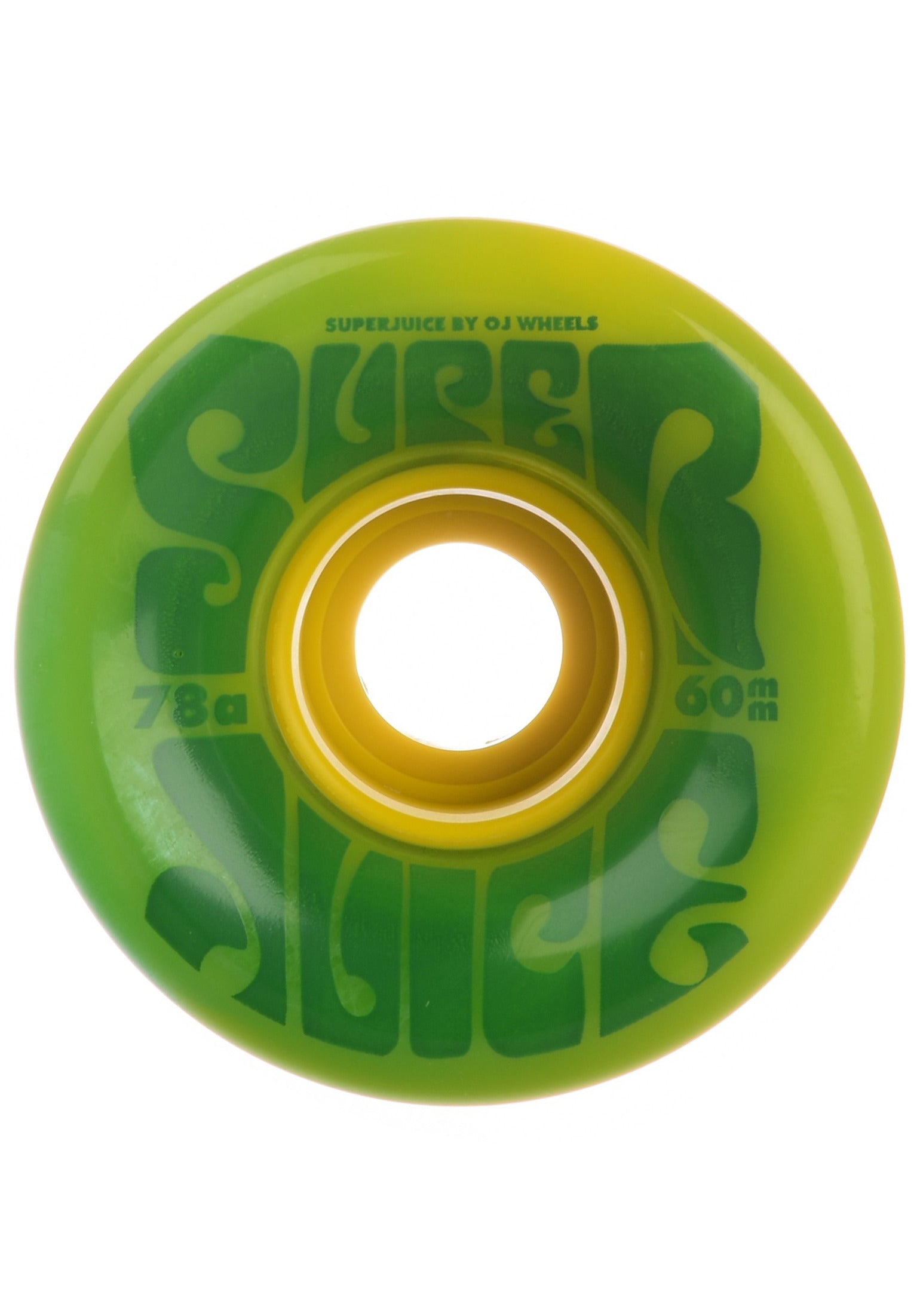Super Juice 78A green-yellow Vorderansicht