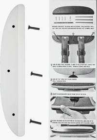 Tail Bone white Rueckenansicht