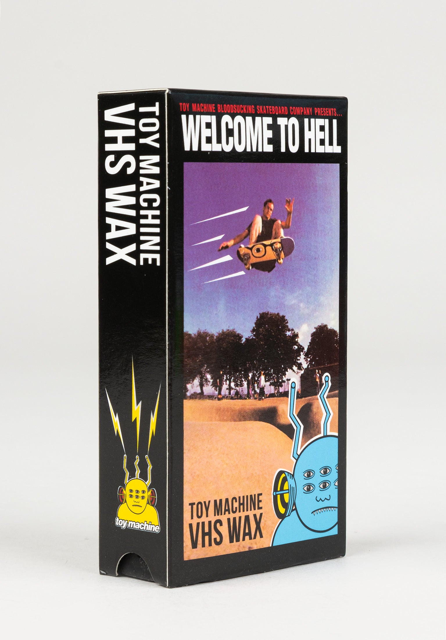 Wax Welcome to Hell V.H.S black Rueckenansicht