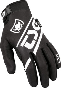 DW Glove solid black Closeup1