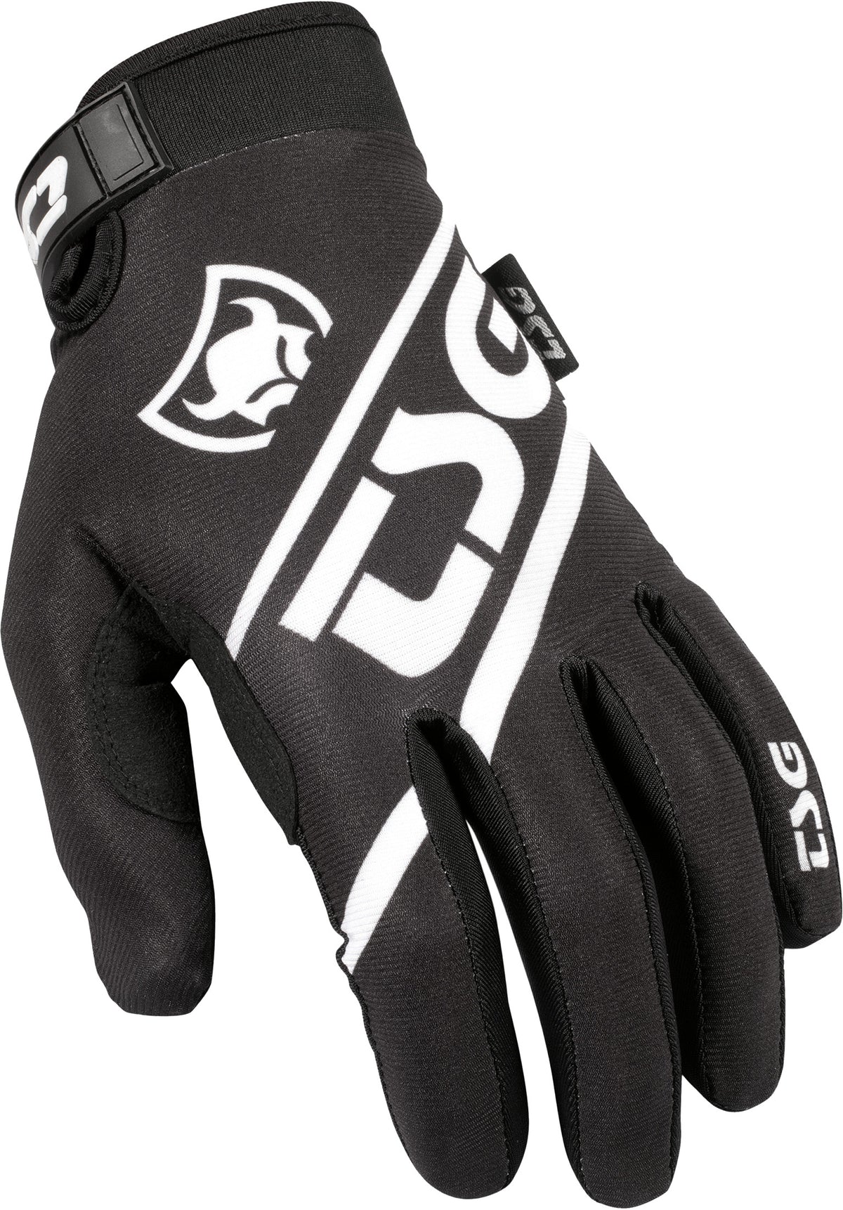 DW Glove solid black Closeup1