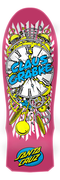 Grabke Exploding Clock Reissue pink Vorderansicht