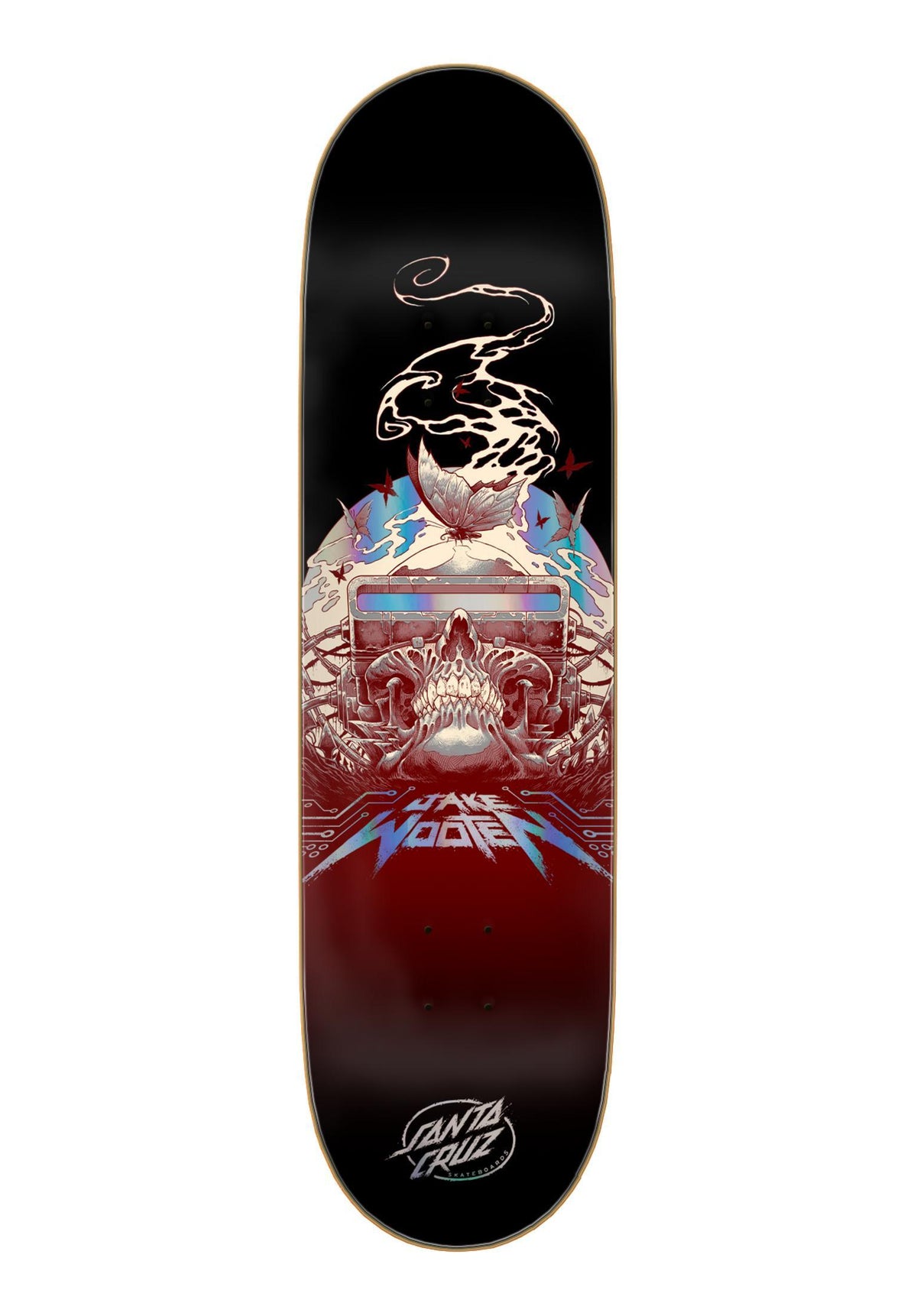 Wooten Cyber VX black-red Vorderansicht