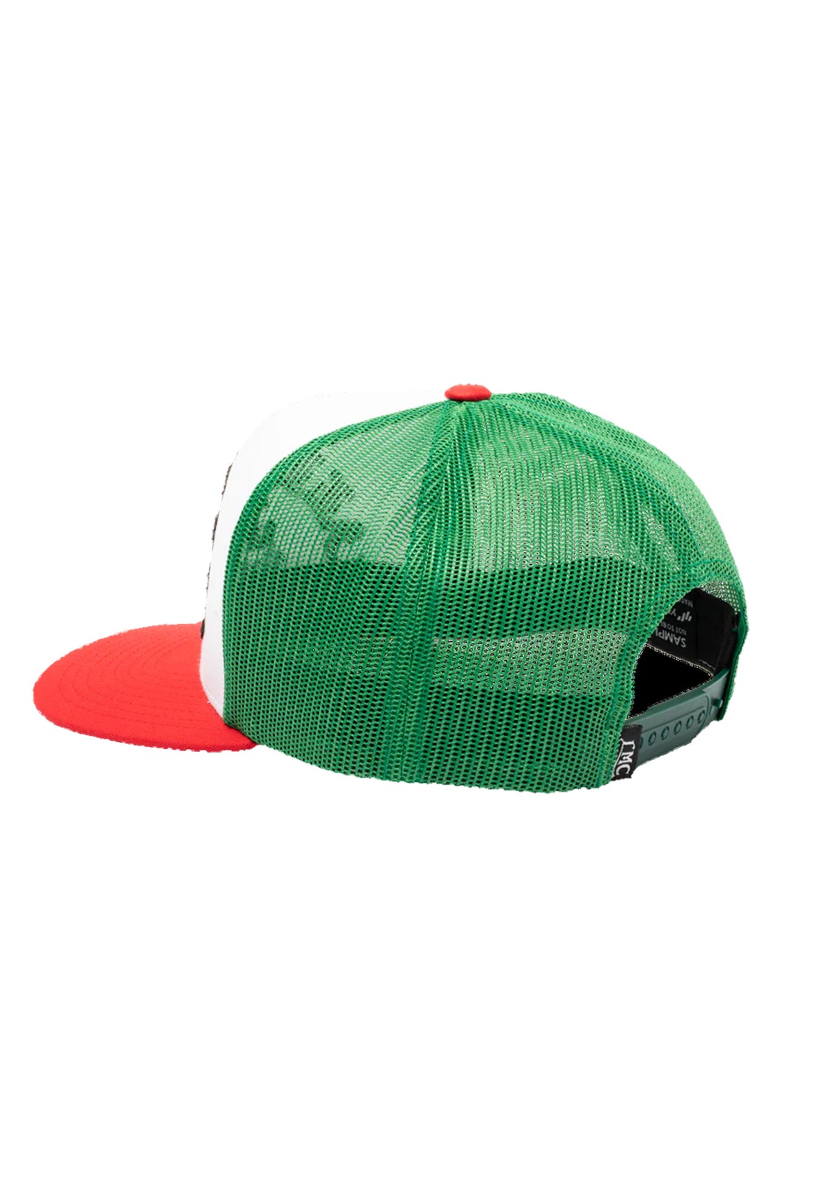 Fanatic Flexfit Twill Trucker red-white-green Rueckenansicht