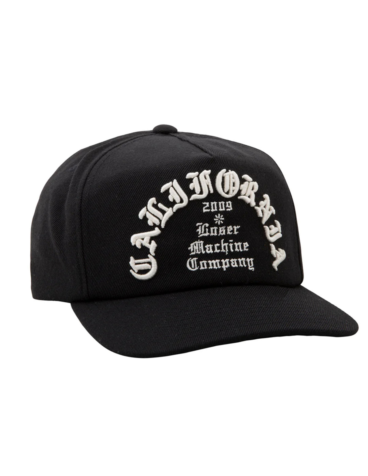 Fanatic Wool Surge Snapback black Vorderansicht