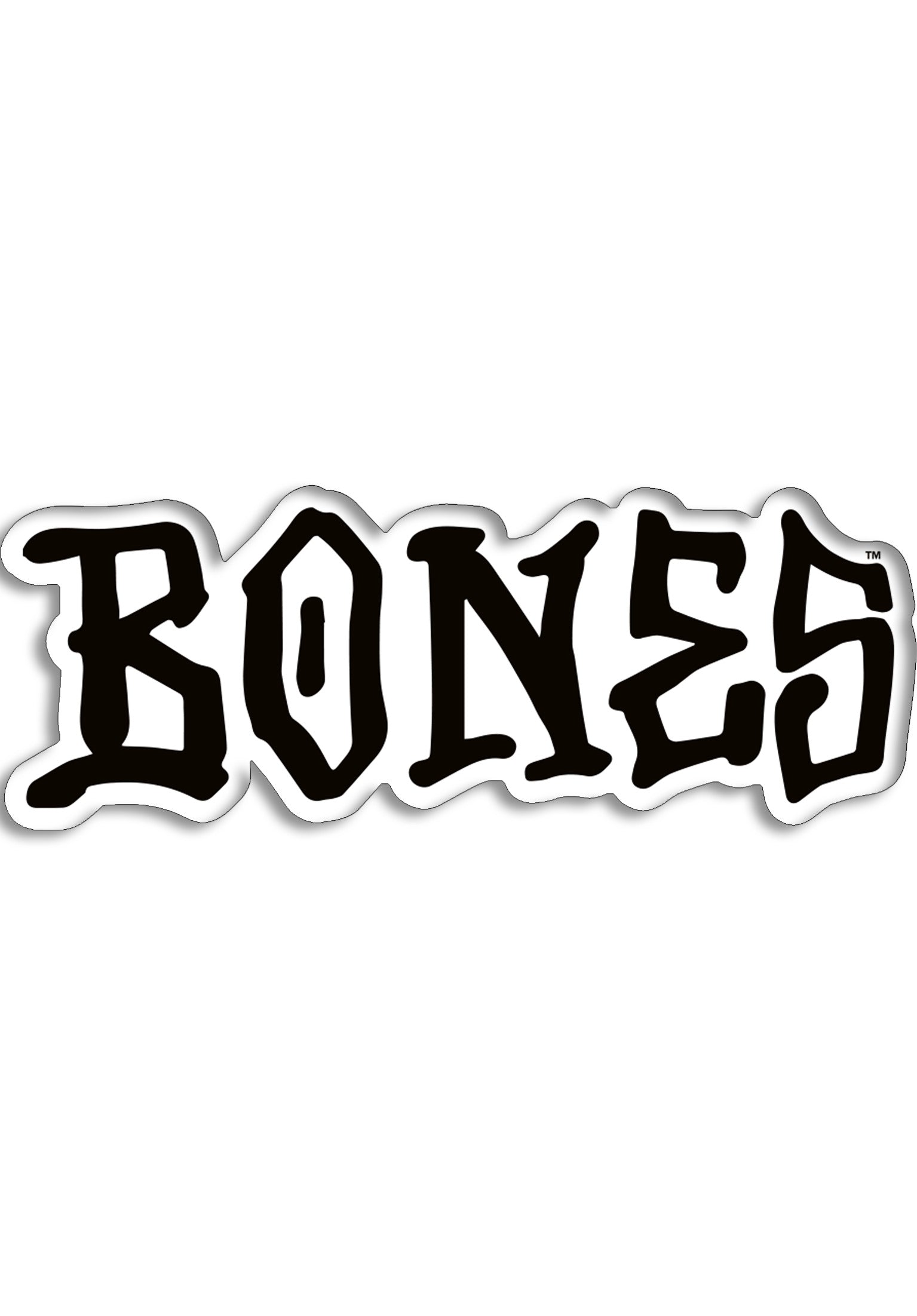 OG Bones 5 Sticker black Vorderansicht