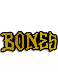OG Bones 5 Sticker gold Vorderansicht