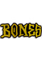 OG Bones 5 Sticker gold Vorderansicht
