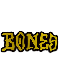 OG Bones 3 Sticker gold Vorderansicht