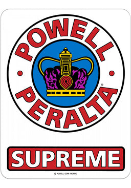 Supreme OG 3.5 Sticker clear Vorderansicht