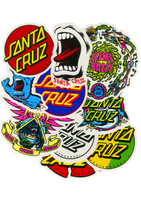 Pack Of 10 Sticker multicolored Vorderansicht