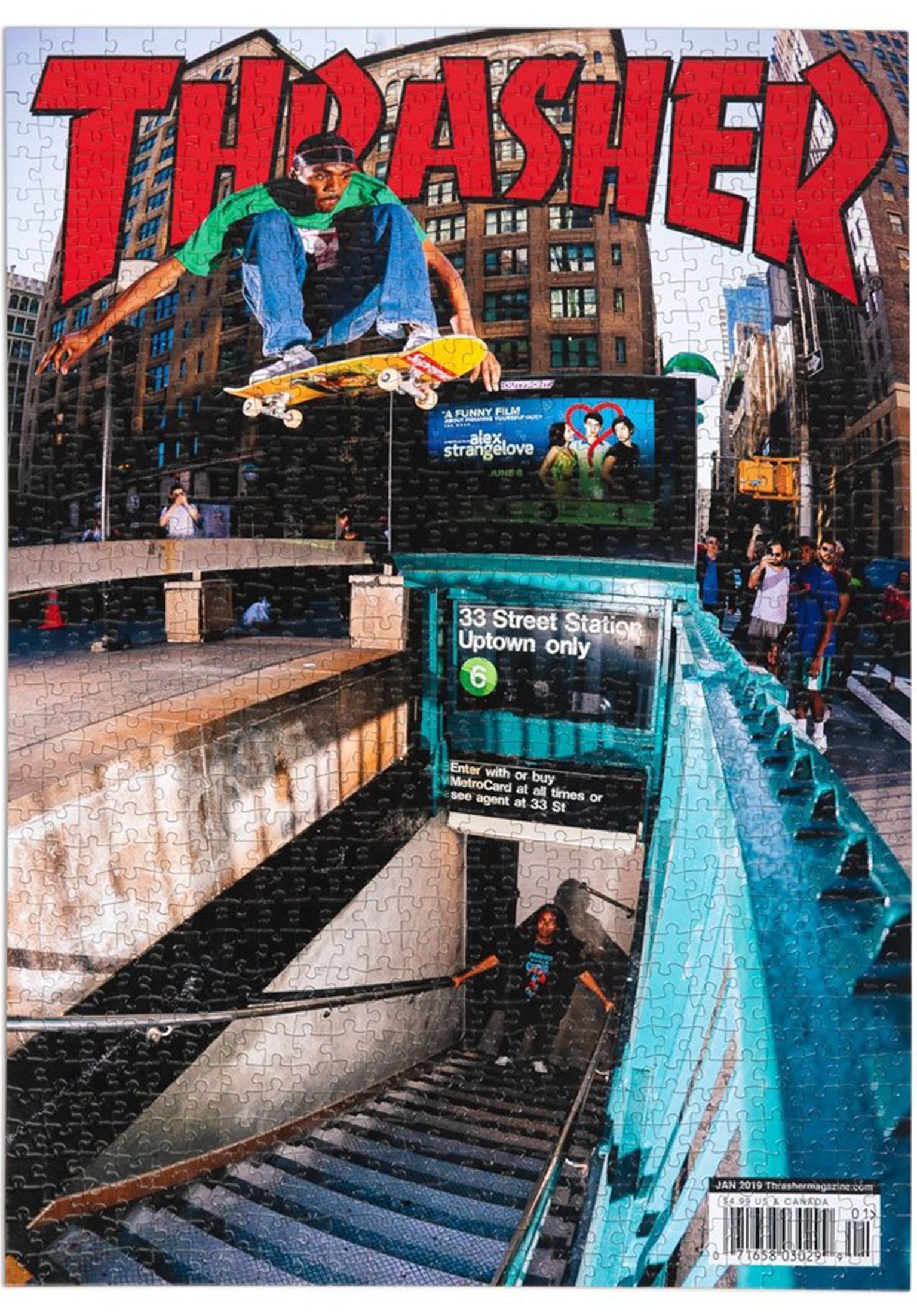 Tyshawn Jones Puzzle multicolored Closeup1