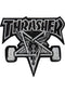 Skate Goat 4 Patch black Vorderansicht