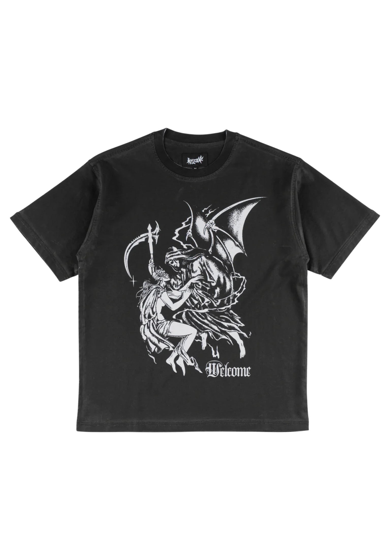 Archangel Overprint Knit black Vorderansicht