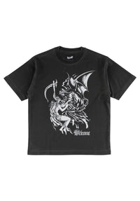 Archangel Overprint Knit black Vorderansicht