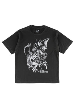 Archangel Overprint Knit black Vorderansicht