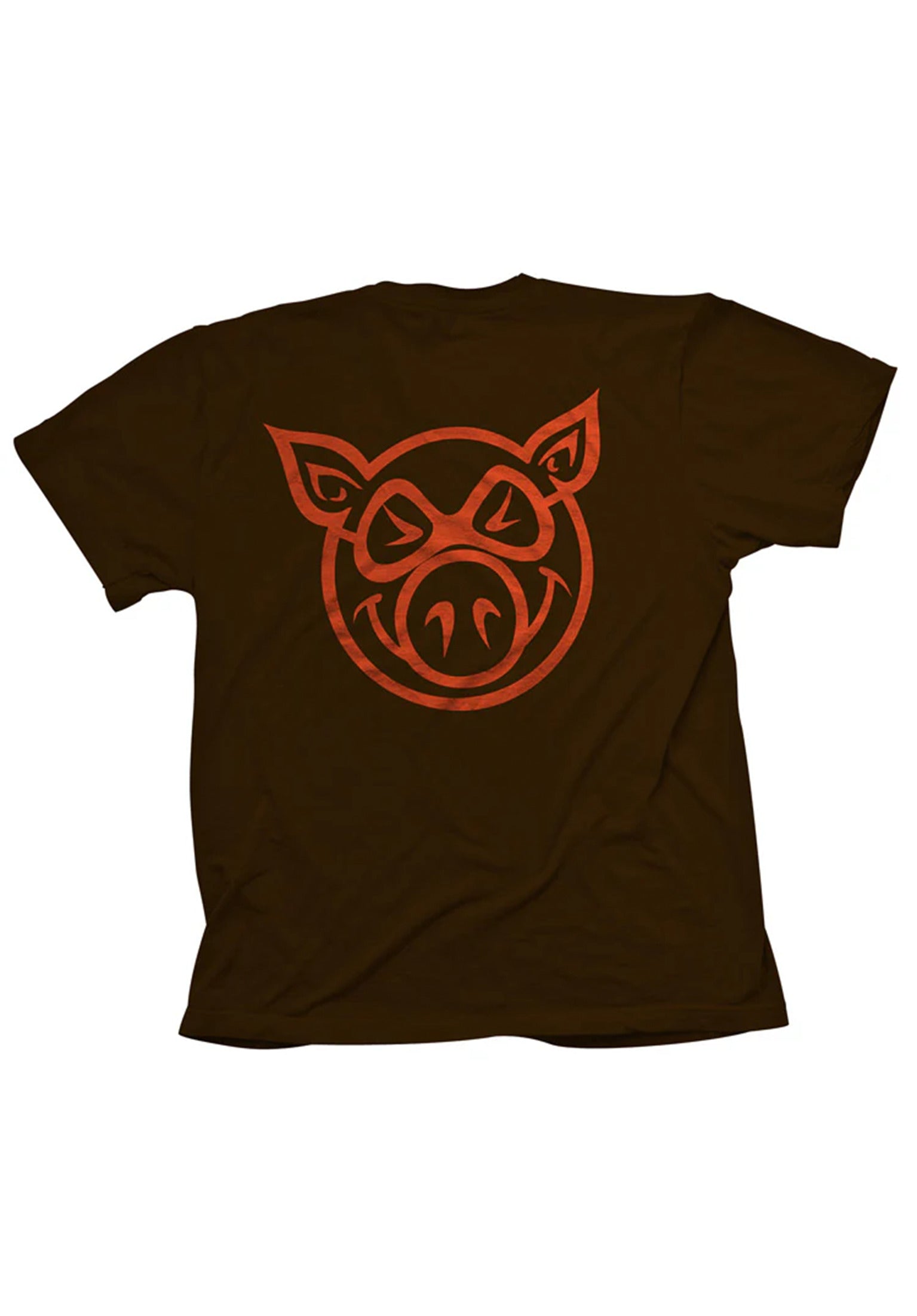 Pig Head F&B brown Rueckenansicht