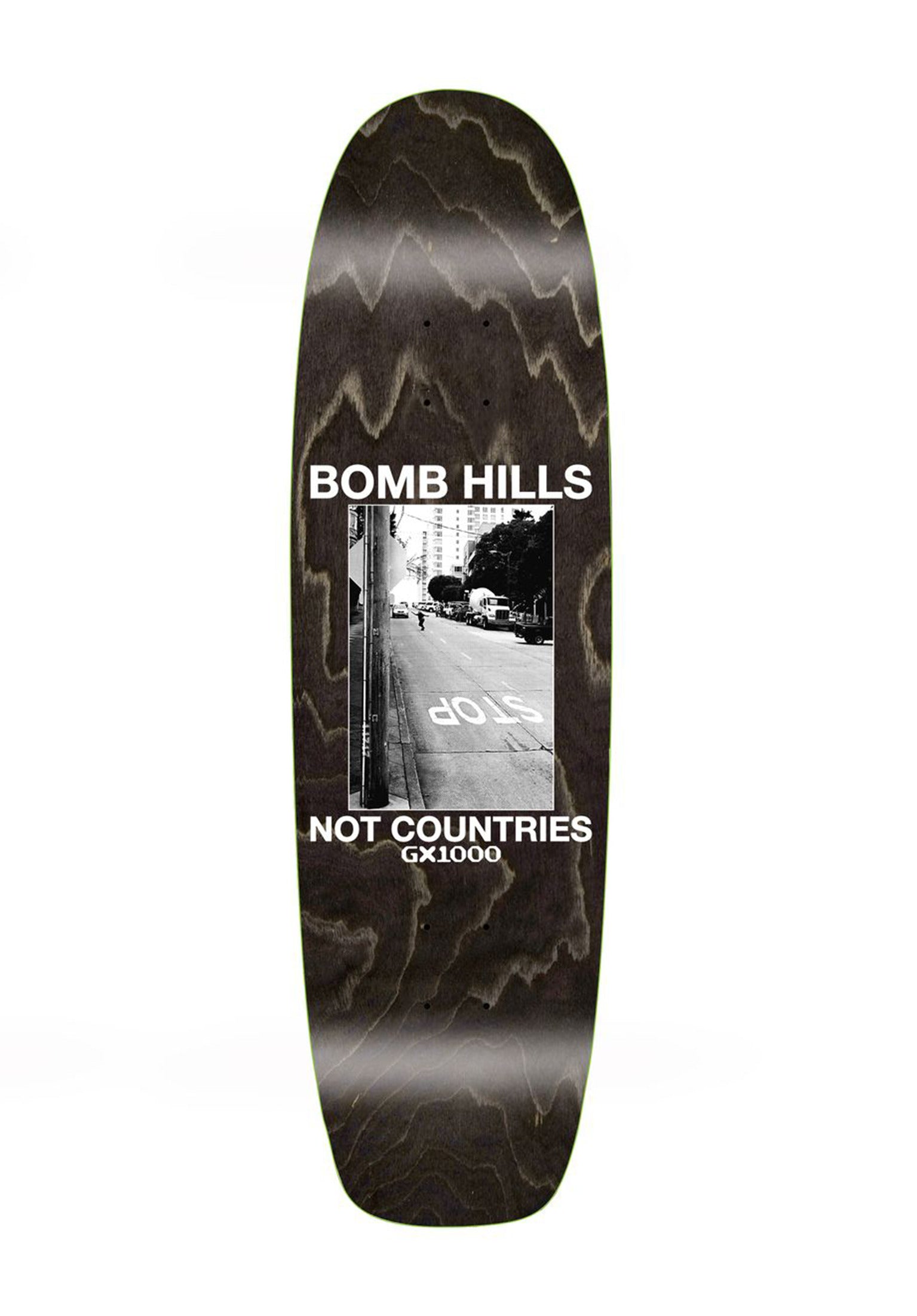 Bomb Hills Not Countries black Vorderansicht