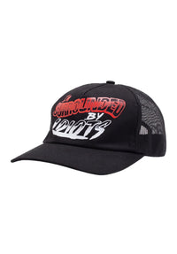 Surrounded By Idiots 5-Panel Polo Snapback black Vorderansicht
