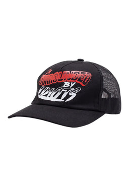Surrounded By Idiots 5-Panel Polo Snapback black Vorderansicht
