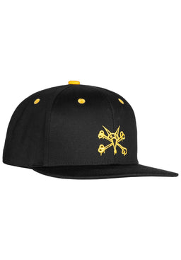 Vato Rat 6-Panel Cotton Twill black Vorderansicht