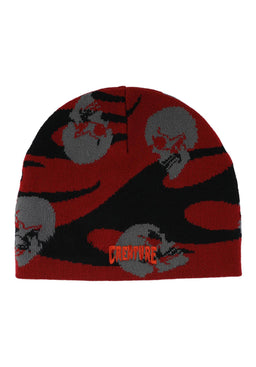 Spiral Skull Heavyweight maroon-black Vorderansicht
