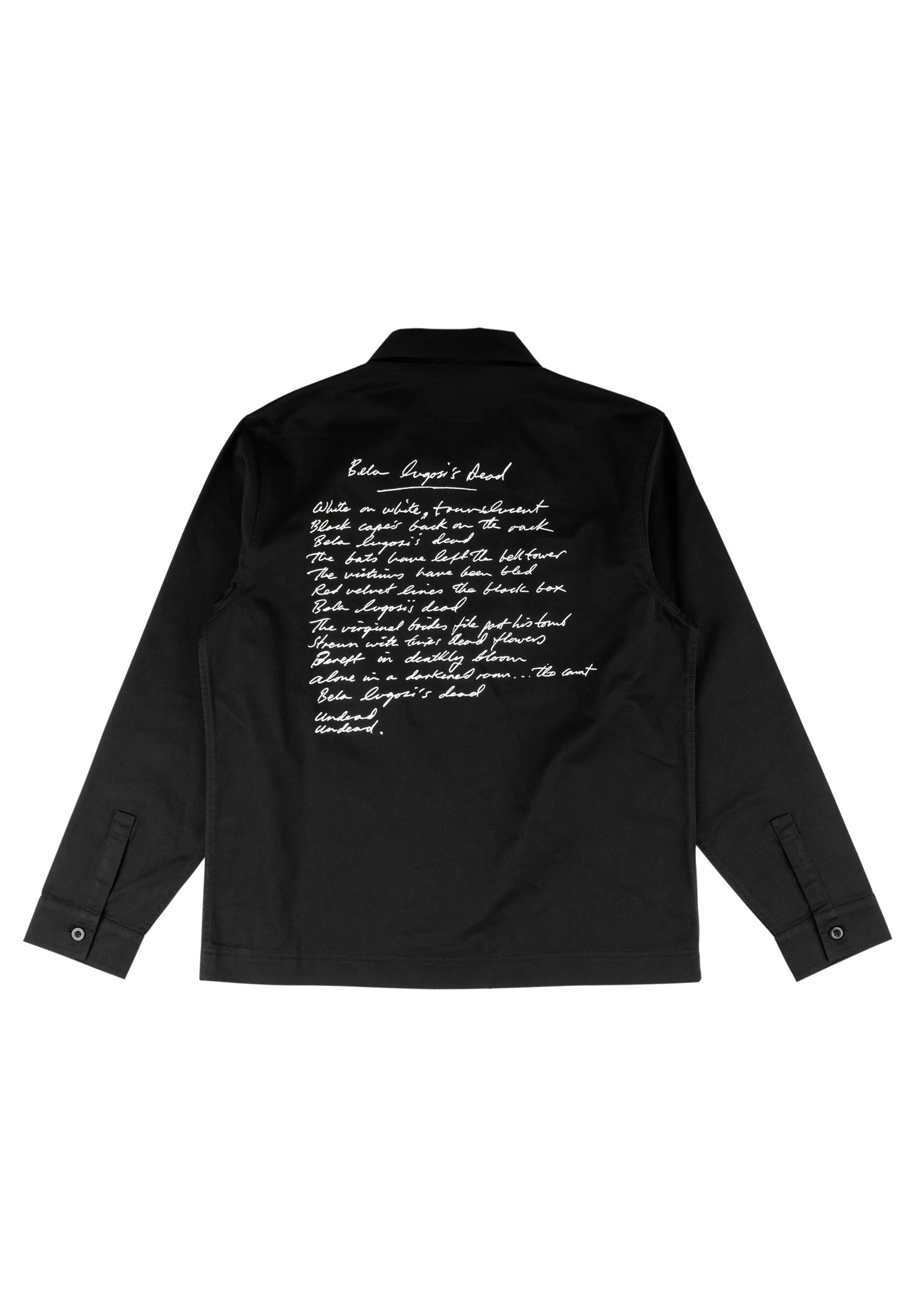 x BAUHAUS Undead Twill Work Shirt Rueckenansicht