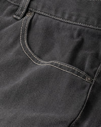 Silverado Twill black Seitenansicht