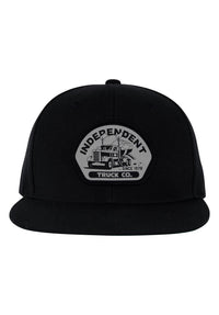 Trucking Structured Hat black Vorderansicht