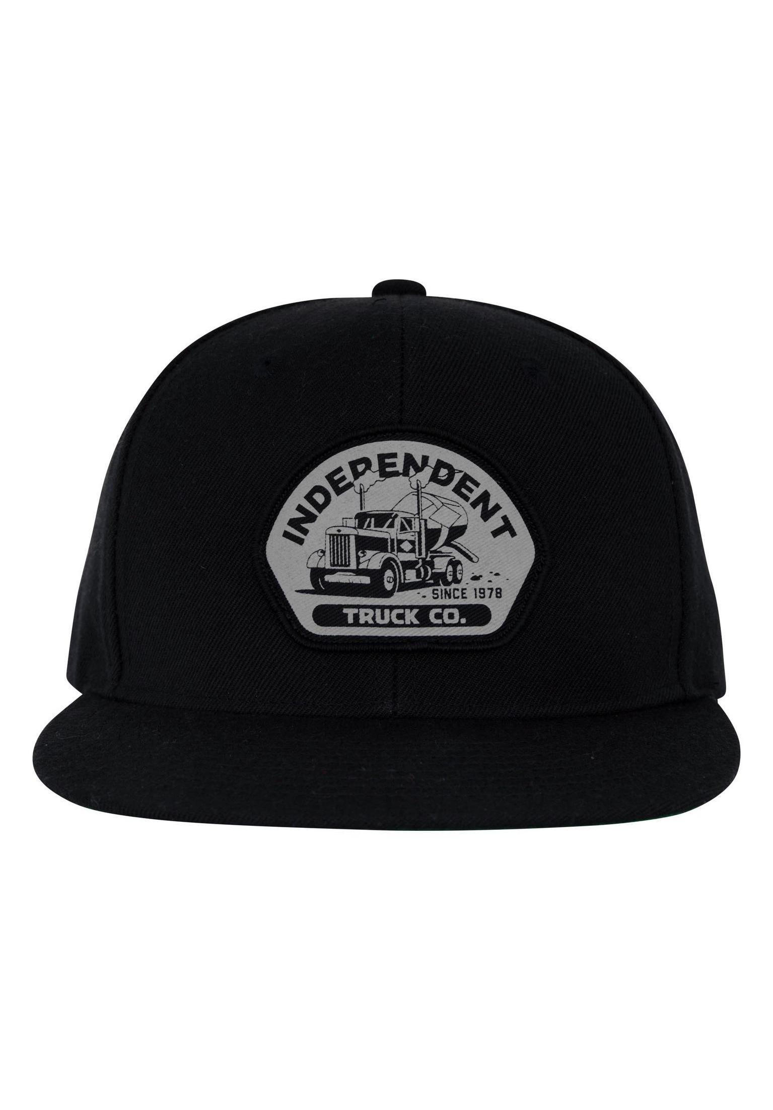 Trucking Structured Hat black Vorderansicht