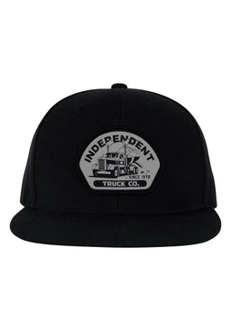 Trucking Structured Hat black Vorderansicht