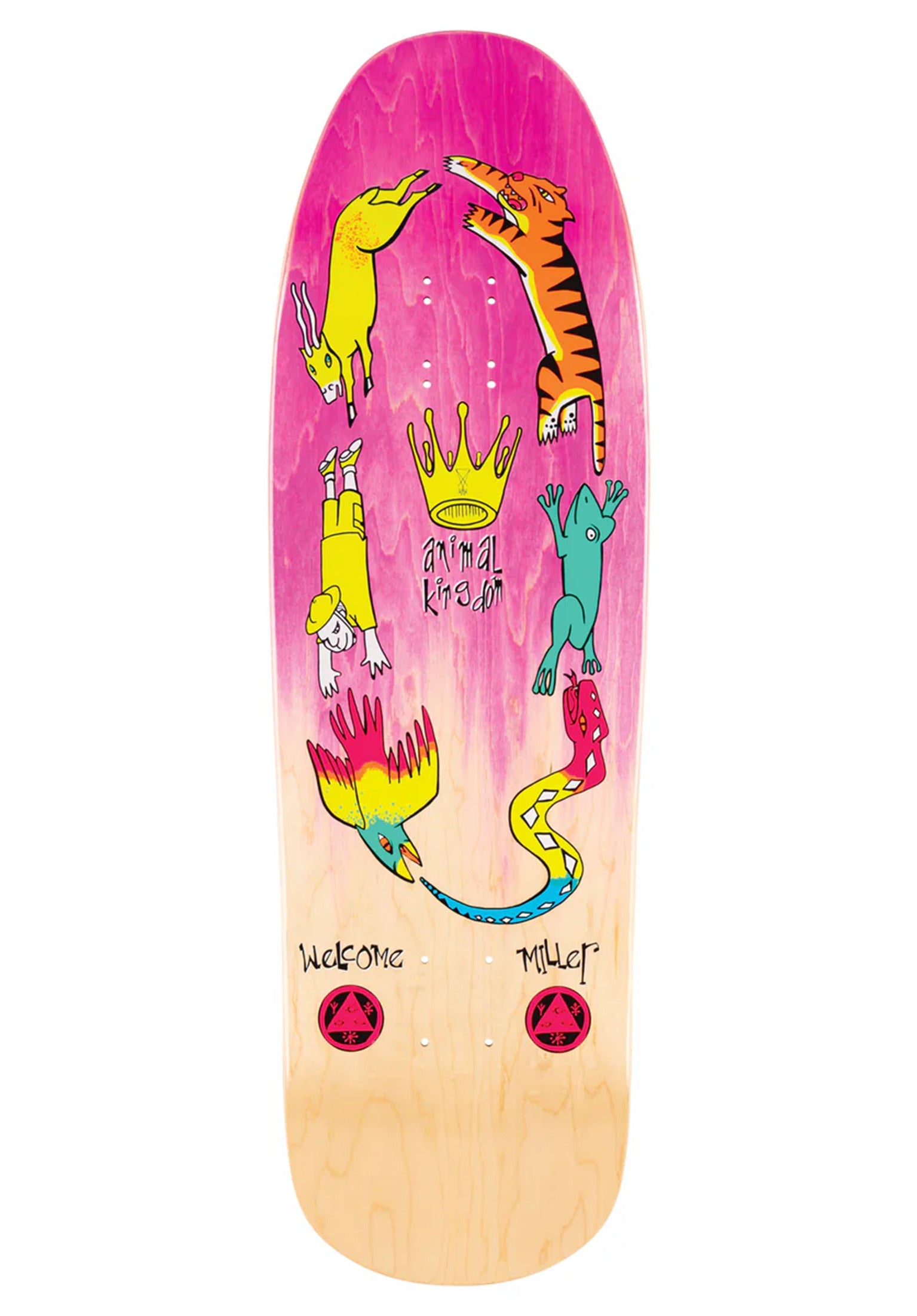 Chris Miller Animal Kingdom Gaia pink / natural stain Vorderansicht