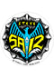 Steve Saiz Totem 3.25 Sticker multicolored Vorderansicht