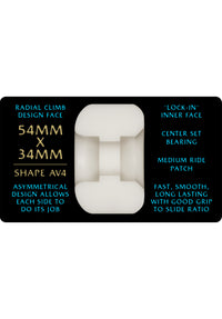 Dragons Nano Rat 97A AV4 Asymmetrical Medium Ride offwhite Rueckenansicht