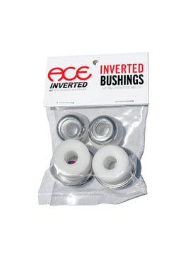 Inverted Bushings Hard 94A white Vorderansicht